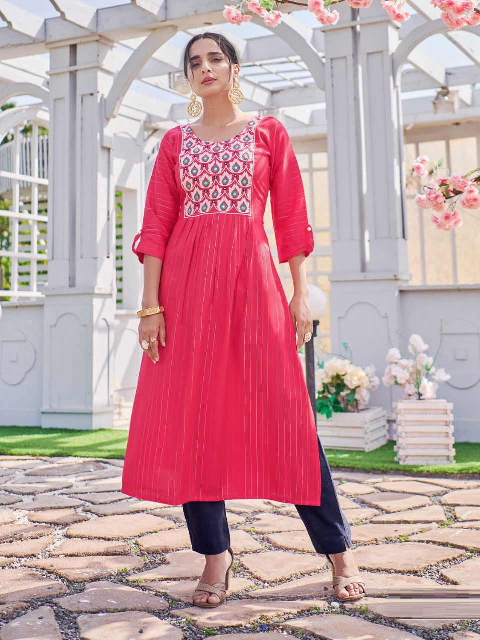 Golden Dairies 2 Festive Wear Embroidery Latest Designer Kurti Collection